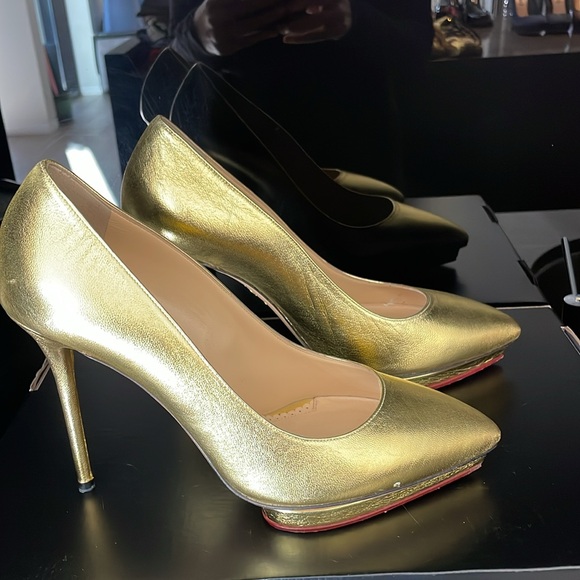 Charlotte Olympia leather pumps - Picture 2 of 6